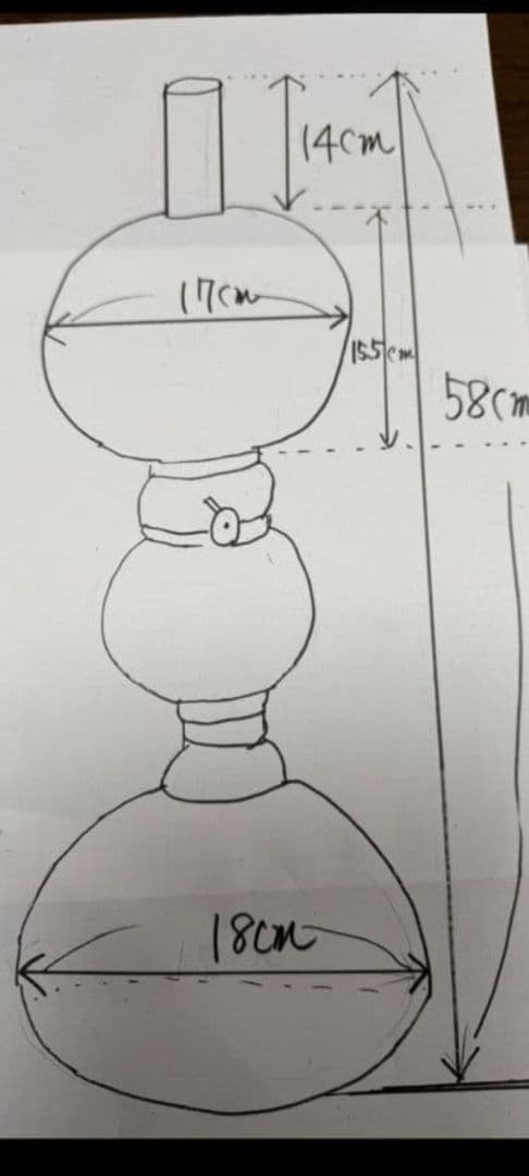 アンティークオイルランプ　小西KONISHI JAPAN　明治時代