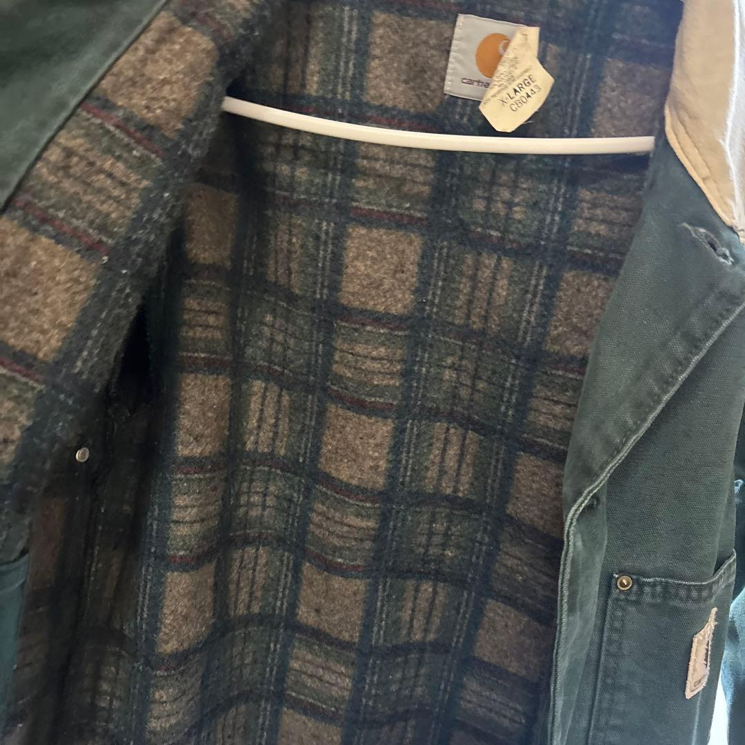（値下げ交渉可能）carhartt モスグリーンロングジャケット