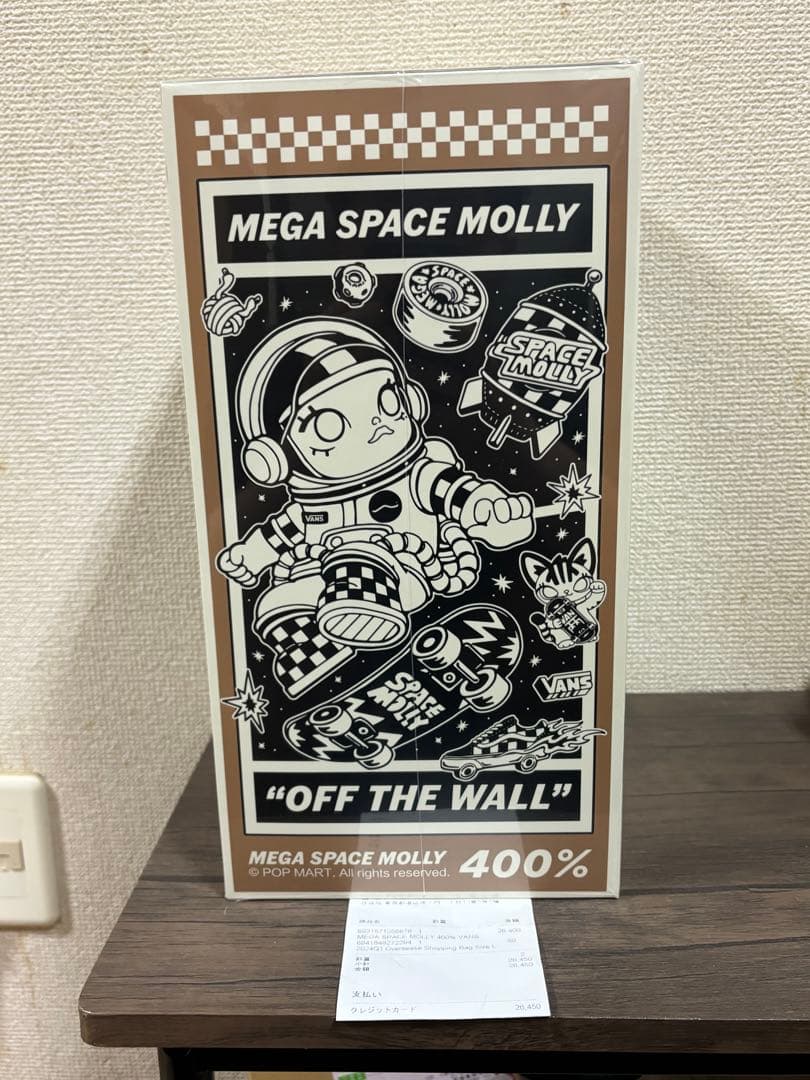 スポーツ MEGA SPACE MOLLY x Vans 400% popmart