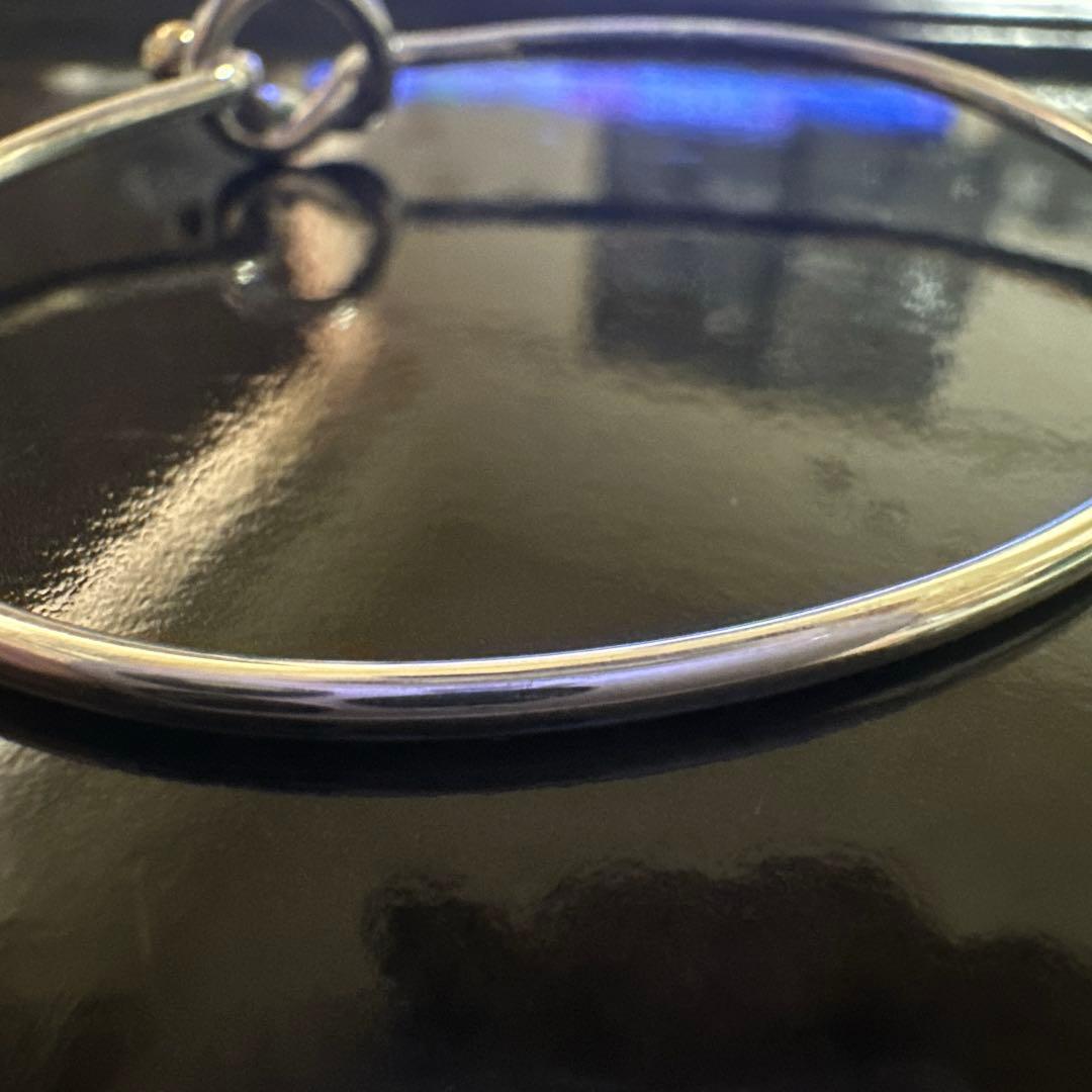 Tiffany&Co.ティファニーフック&アイ ラブノットバングル925/750