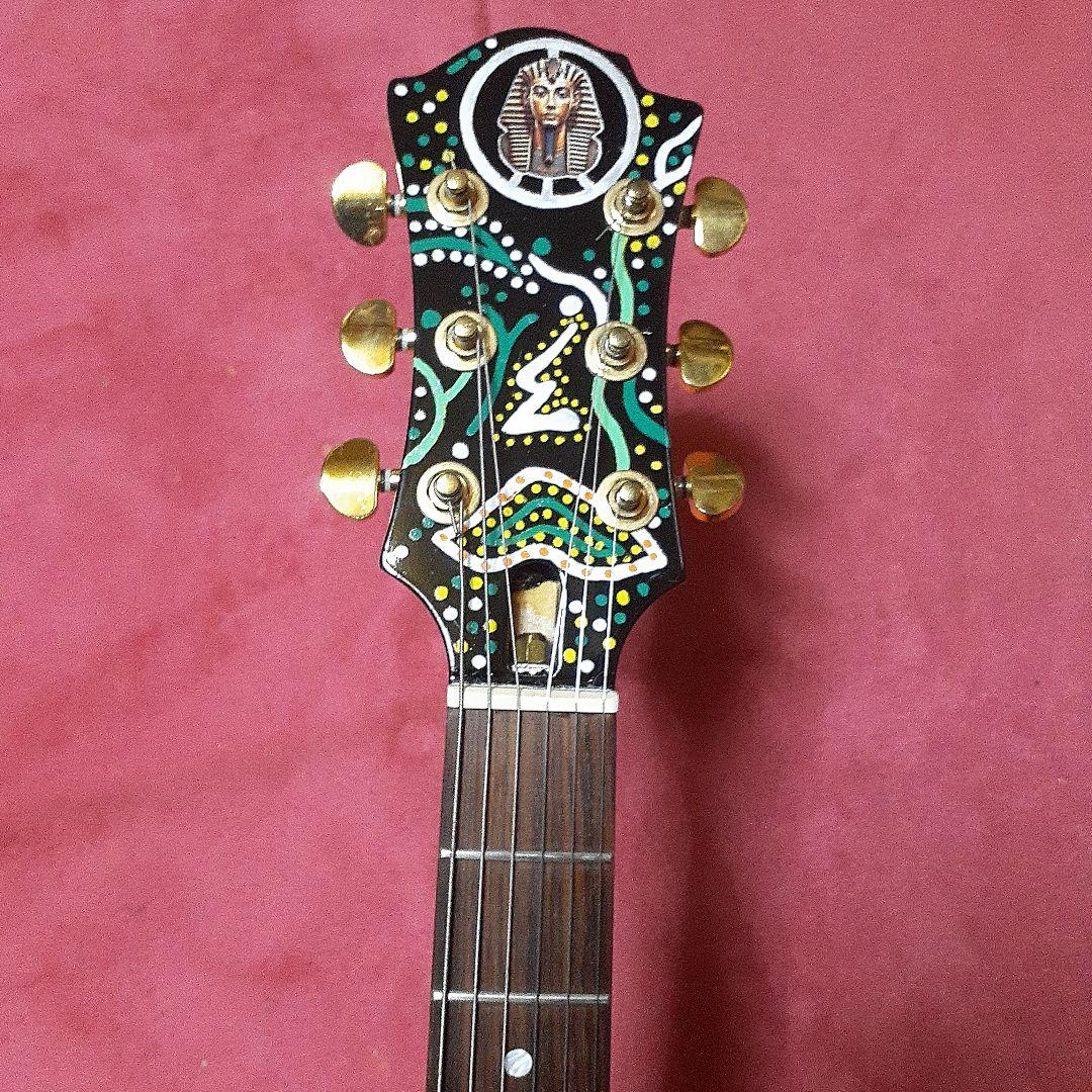 【良・美品】アメーバペイント・hideモデル。モッキンバード。ソフトケース付属。