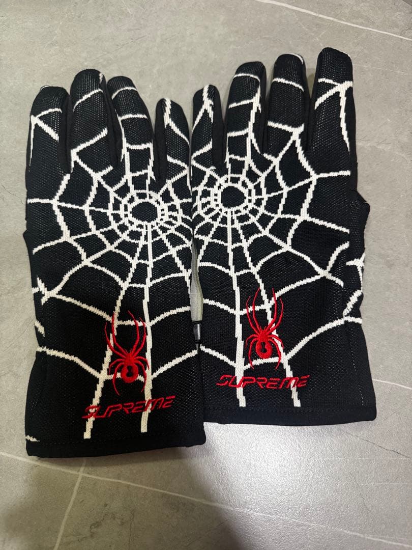 【美品】Supreme Spyder Gloves 24FW