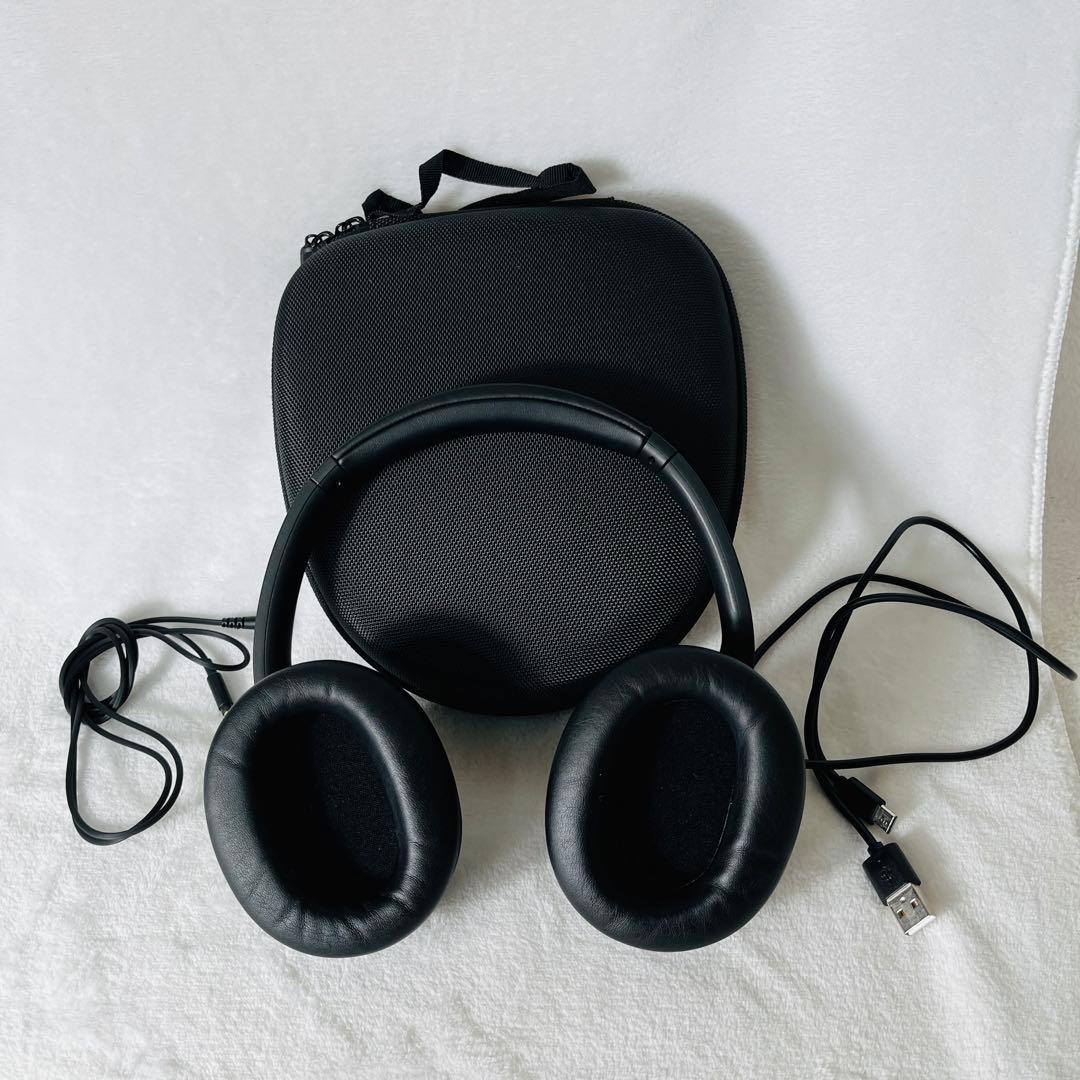 美品　SONY ノイズキャンセリングステレオヘッドフォン　ケース付き
