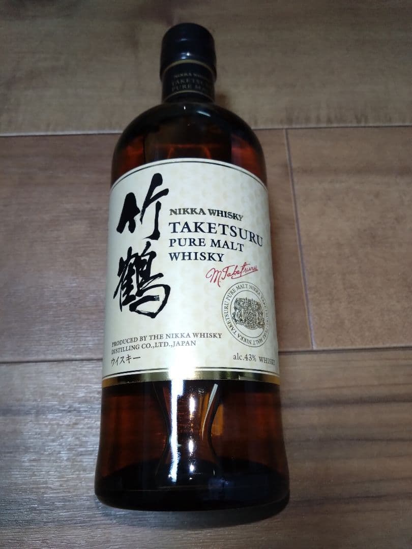 ニッカ　竹鶴　ピュアモルトウイスキー