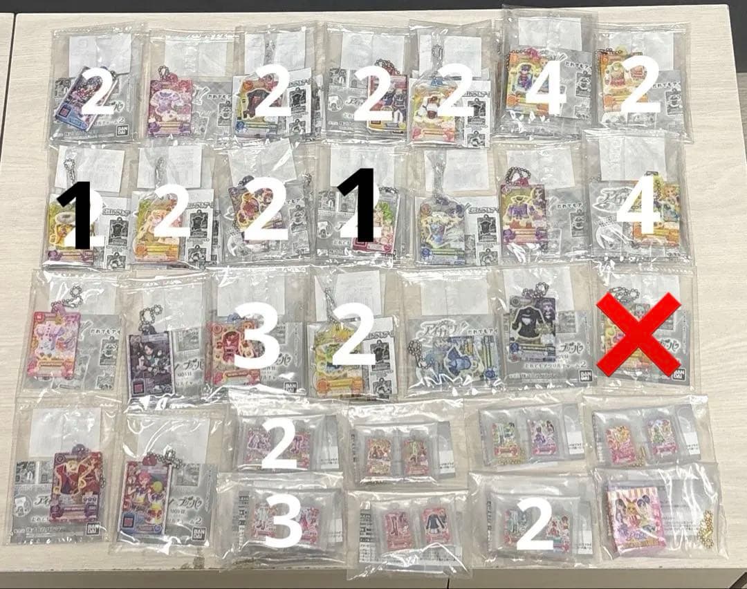 アイカツ ガチャ グッズコレクション だれでもアイドル活動アクリルチャーム