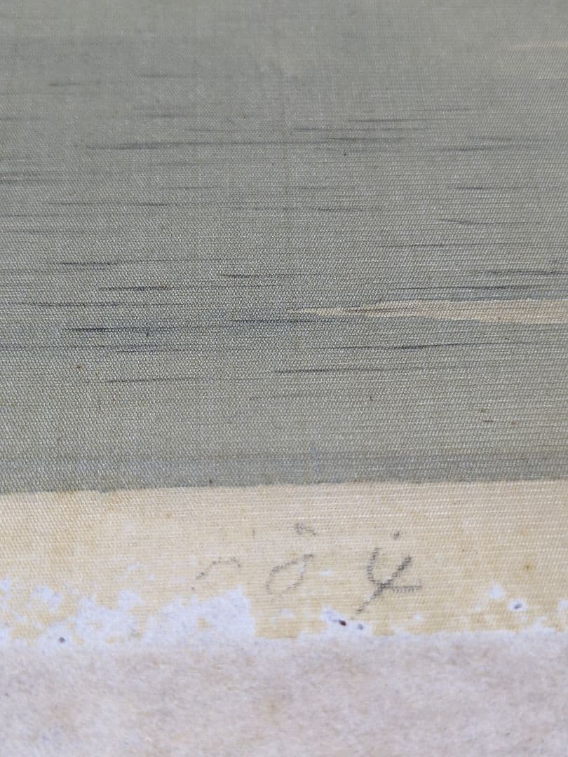 ♦日本画 院展会友 絵画 水彩画 アート 百瀬徳三郎 コレクションアンティーク