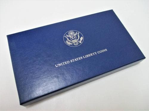 アメリカ合衆国造幣局　1986年リバティ １ドル プルーフ銀貨 自由の女神