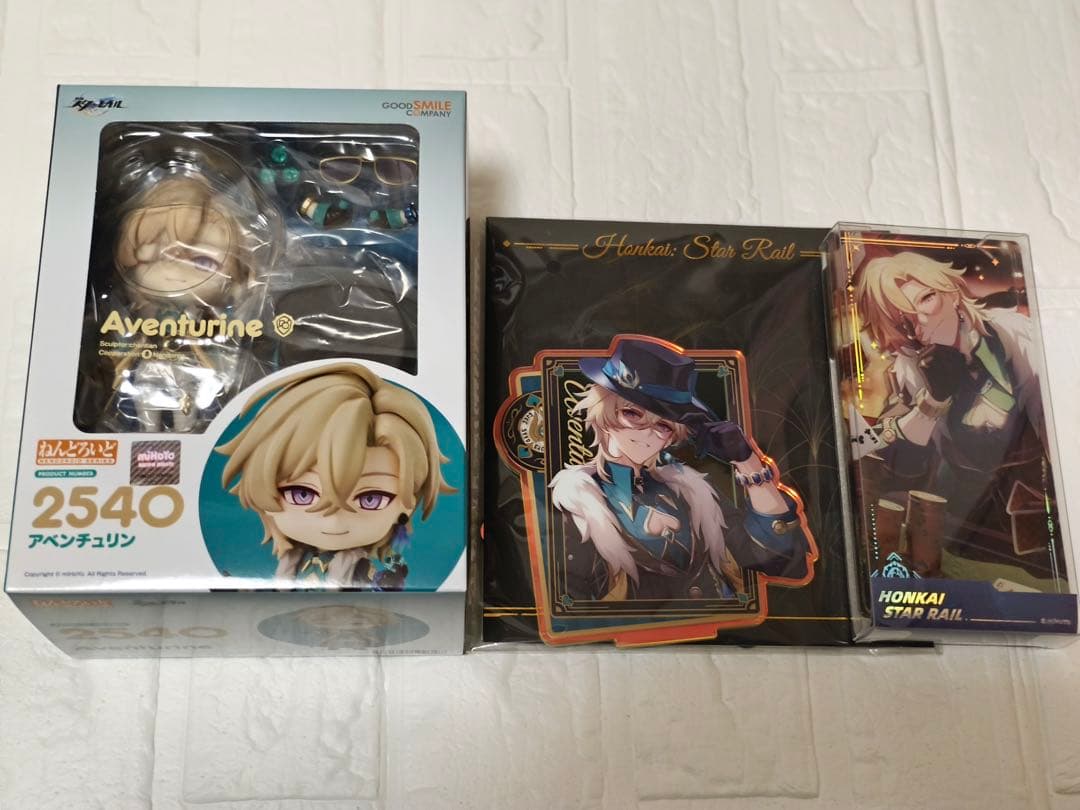 崩壊:スターレイル　アベンチュリン　ねんどろいど　特典付き　光円錐　アクスタ