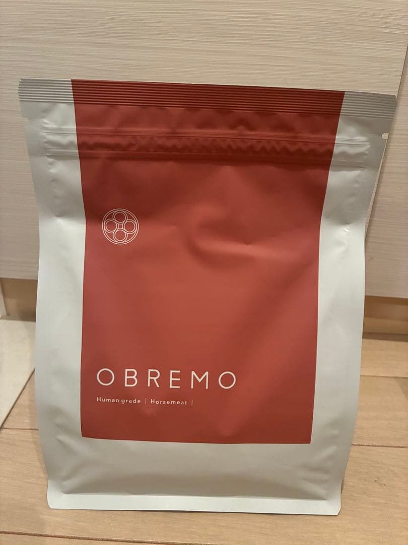 OBREMOドッグフード 馬肉 【未開封】3袋