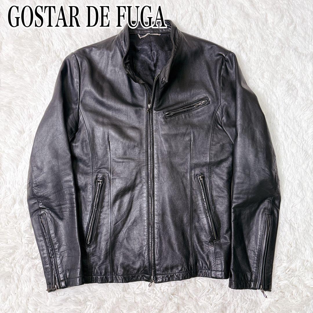 希少！　ゴスタールジフーガ 馬革 シングルライダースジャケット y2k 00s