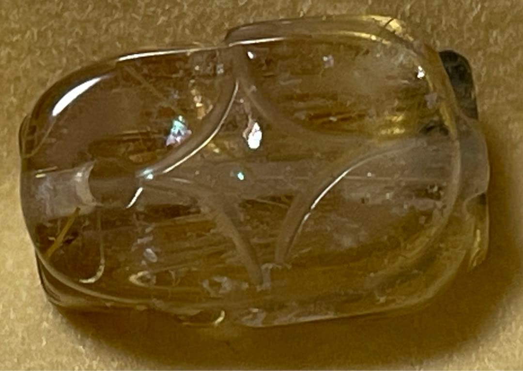 太陽放射　ルチルクォーツ