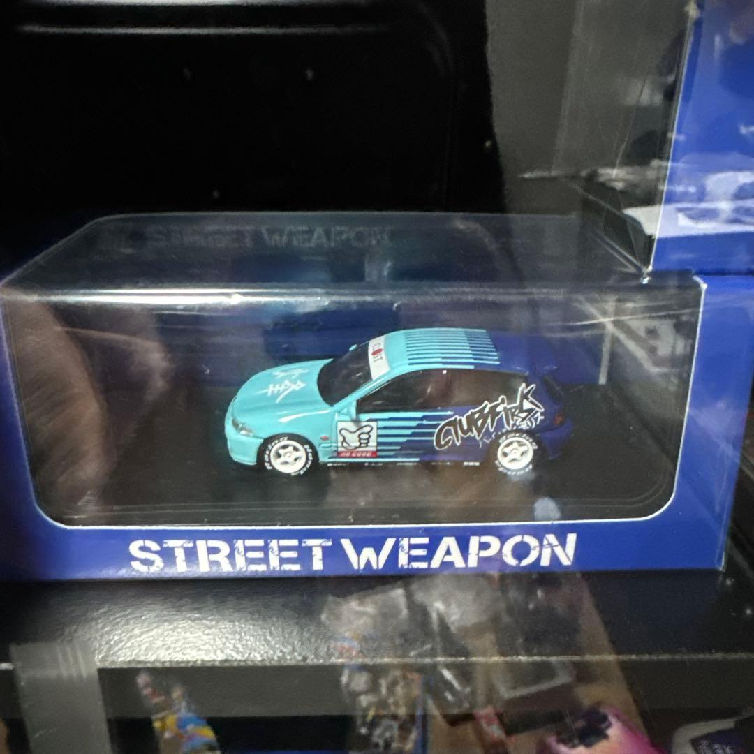 1/64 Street Weapon ホンダ シビック EG6 六台セット