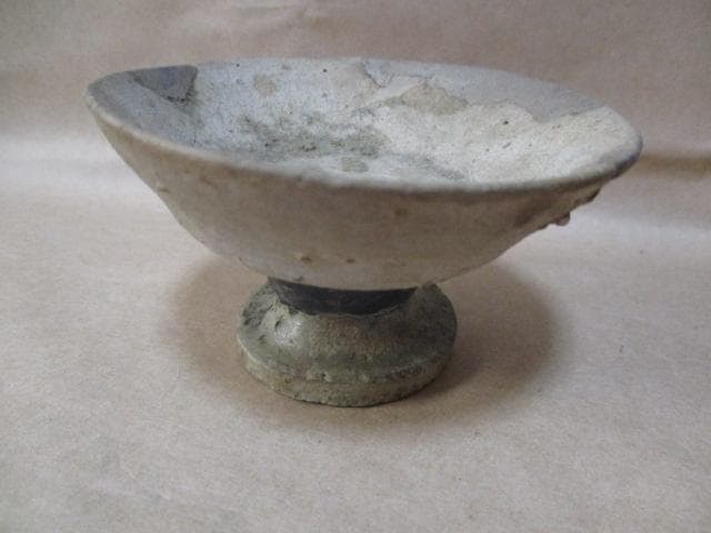 猿投焼　馬上盃　I37-1