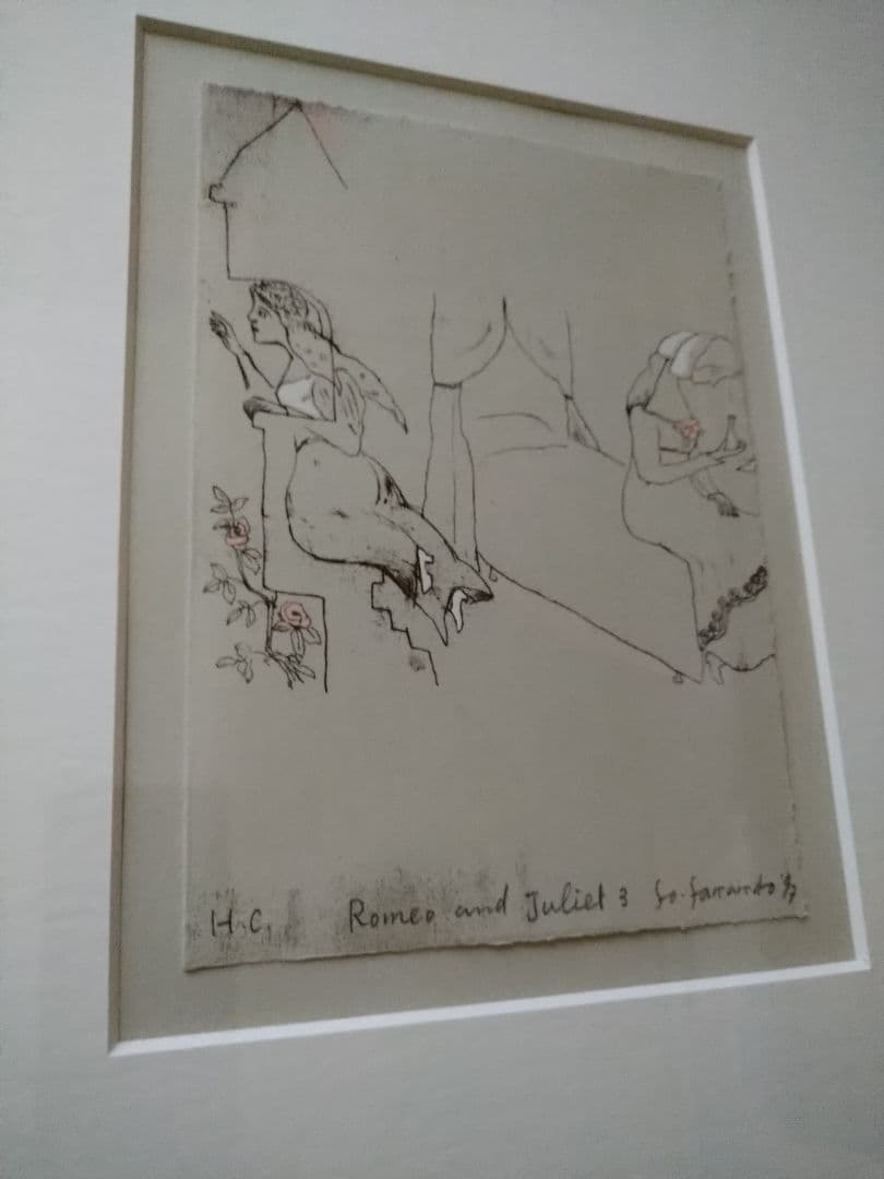 yo山本容子さんの手彩色銅版画 ロミオとジュリエット3