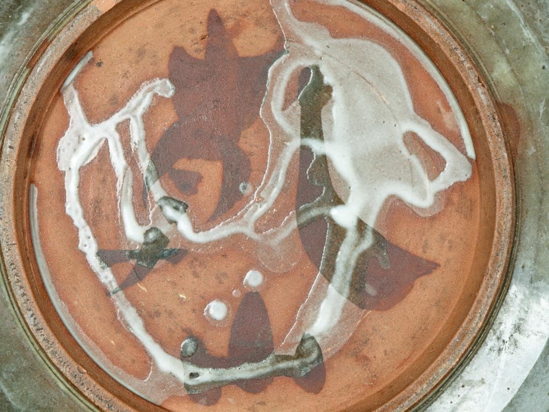 乾山 梅絵 尺三寸皿 飾り皿 大皿