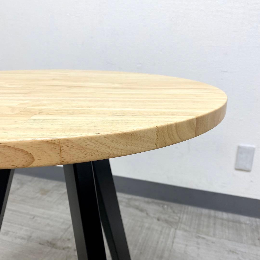 美品 KANADEMONO THE CAFE TABLE Black Steel