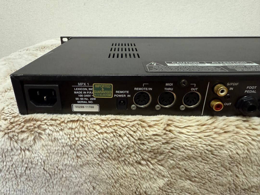 Lexicon MPX1 レキシコン　デジタルエフェクター