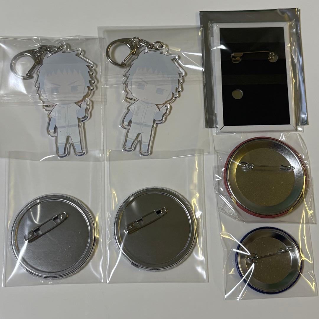 ダイヤのA 缶バッジ、アクキー 結城哲也