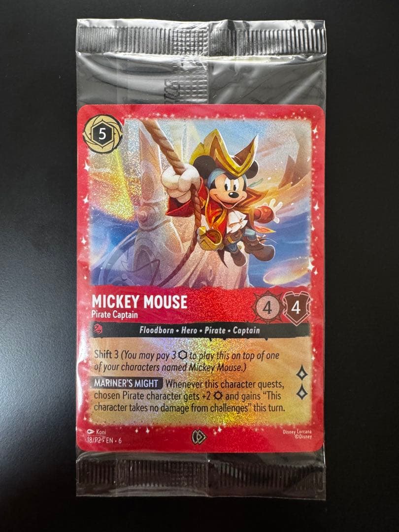 【未開封】Disney ロルカナ ミッキー コストコ限定 プロモ 未開封 【1】