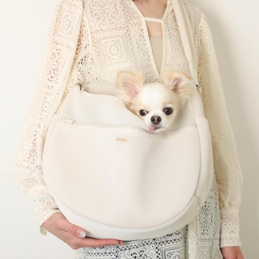 モンシェリ メッシュクッションスリング (M/ベージュ)