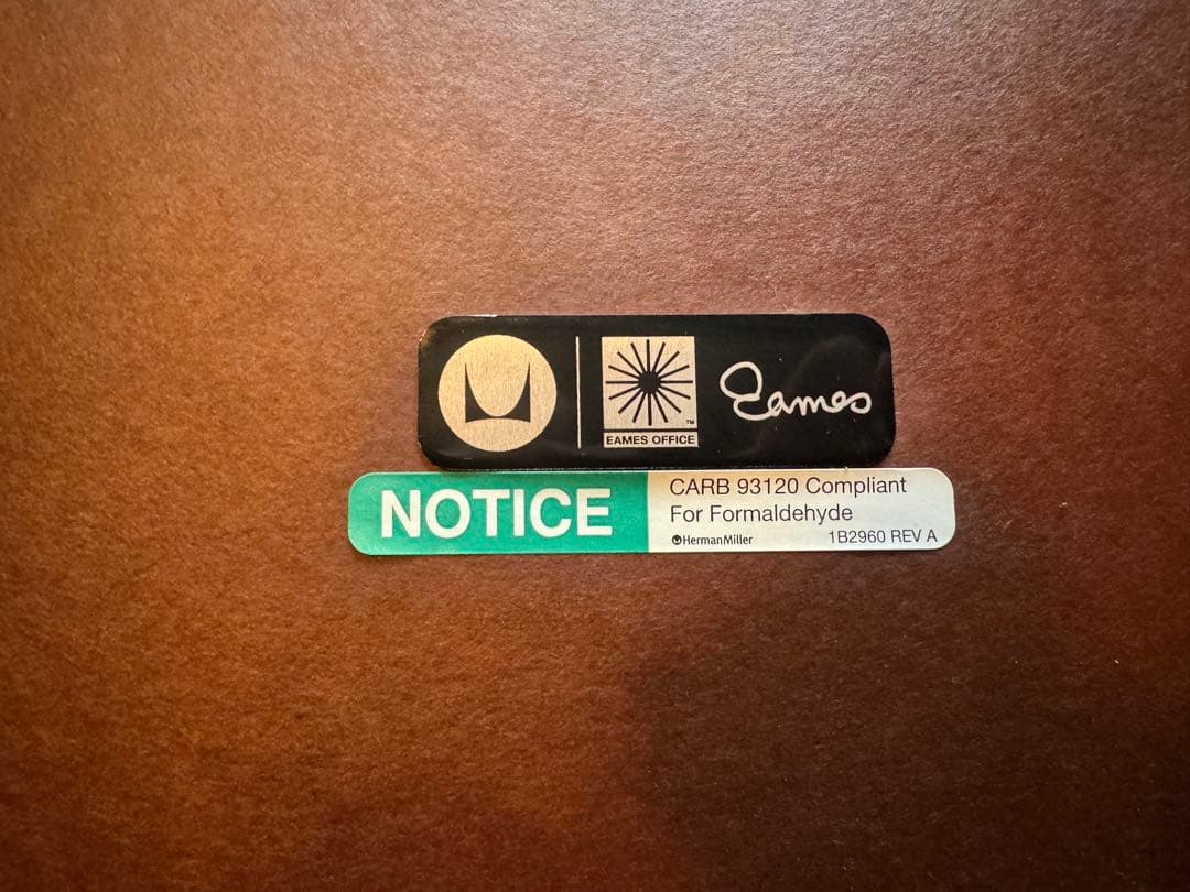 ハーマンミラー イームズワイヤーベーステーブル ブラック×ブラック