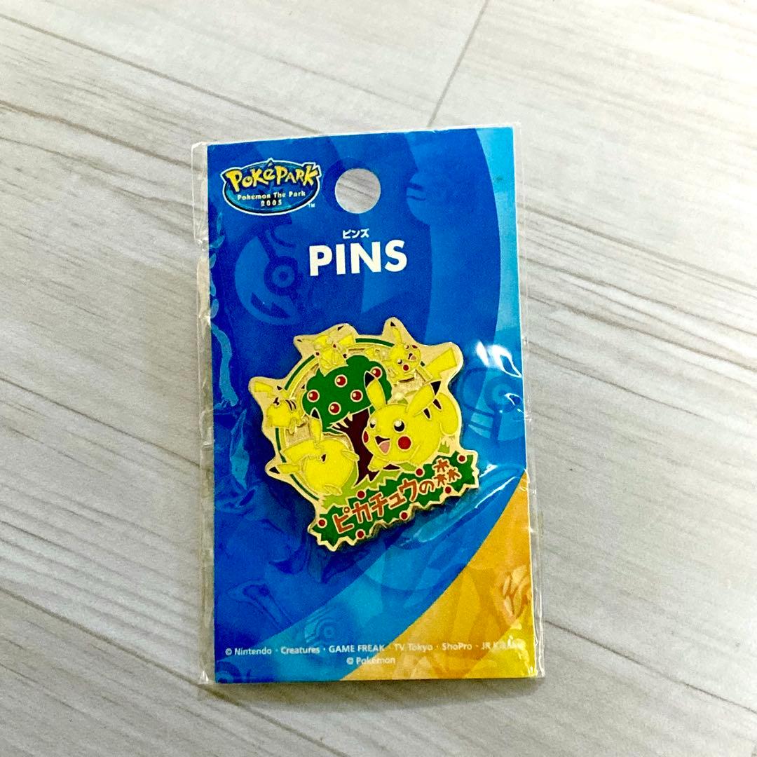 ポケパーク限定 ピカチュウの森 ピンズ ポケットモンスター ポケモン