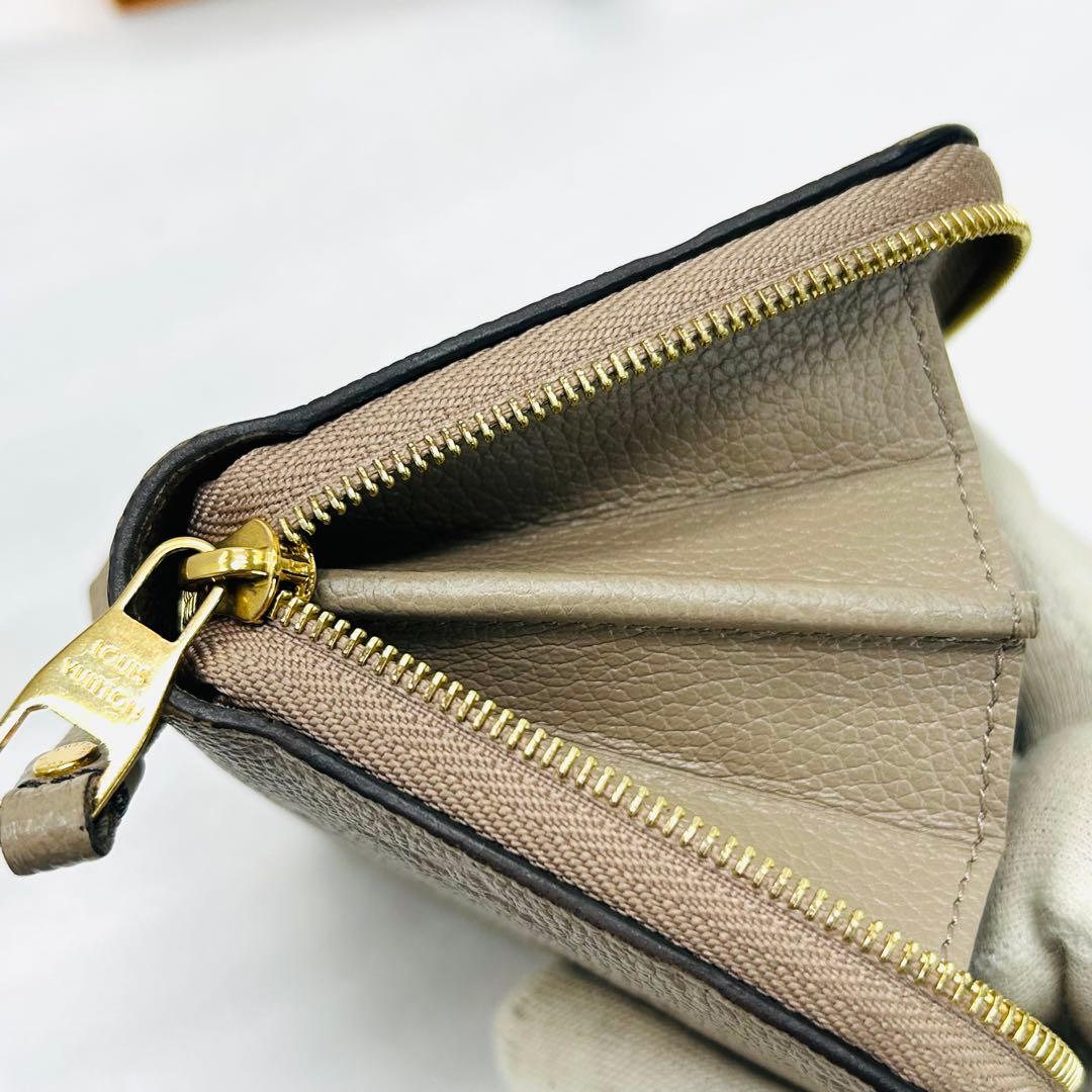 極美品　ルイヴィトン　ジッピーパース　アンプラント　ミニ財布　コンパクト