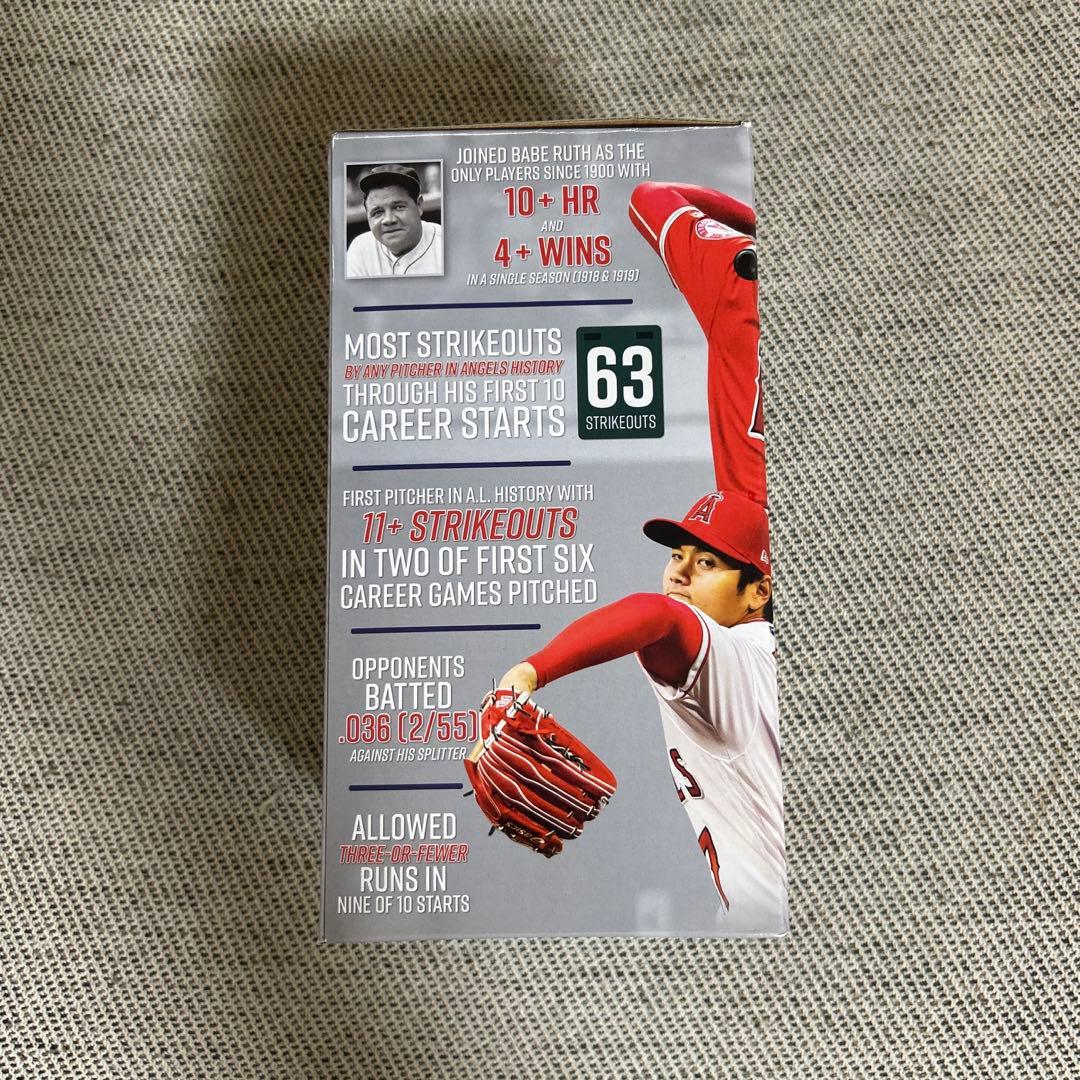 【非売品】大谷翔平2018 ルーキーオブザイヤーボブルヘッド