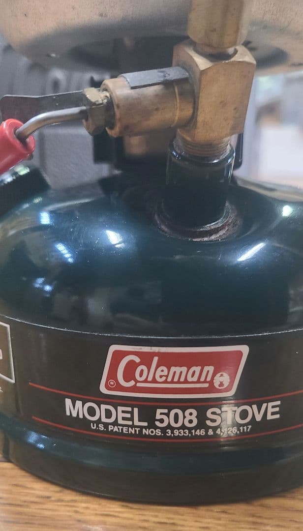 Coleman 508 ツーレバー 1990年7月製 ジャンク ビンテージ