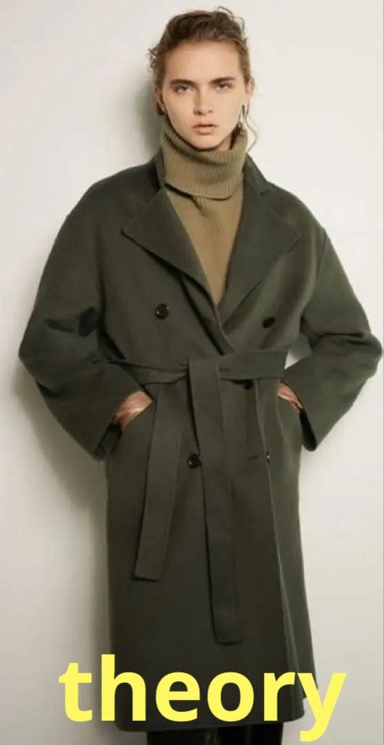 Theory ダークグリーン コート　新品未使用