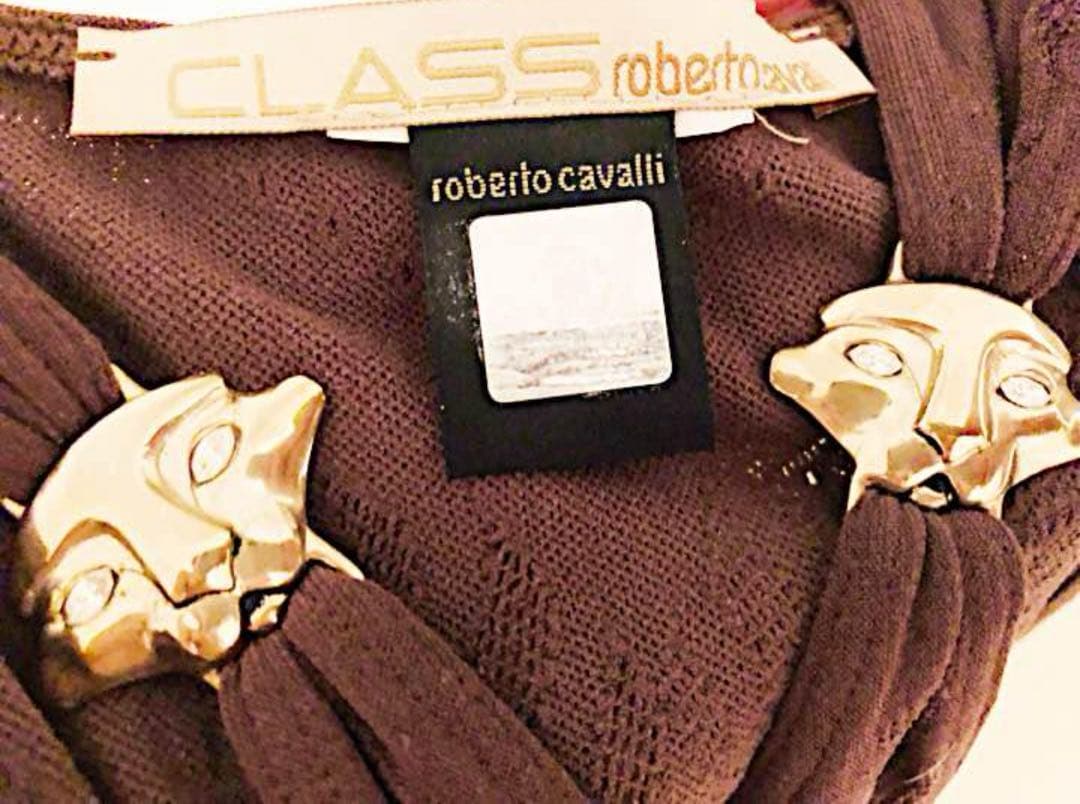 クラスロベルトカバリお洒落デザイントップス Sサイズ新品！未使用！超美品！