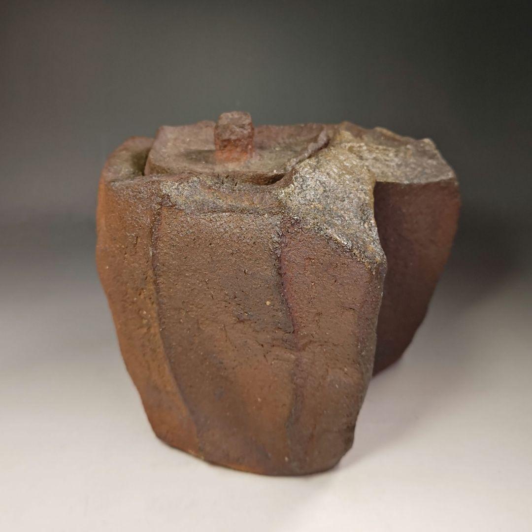 イ651 水指『作家物』『石景　水指　共箱』茶道具