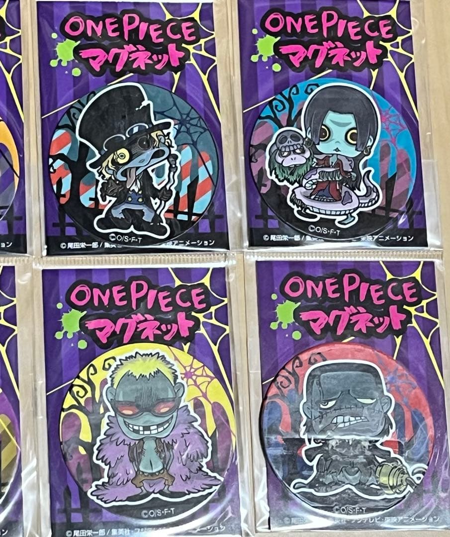ゾンビ マグネット ワンピース 麦わらストア限定 20種セット ONEPIECE