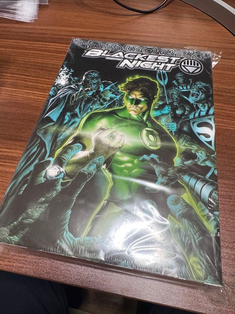 アメコミ ブラッケストナイト グリーンランタン 絶版 ヴィレッジブックス