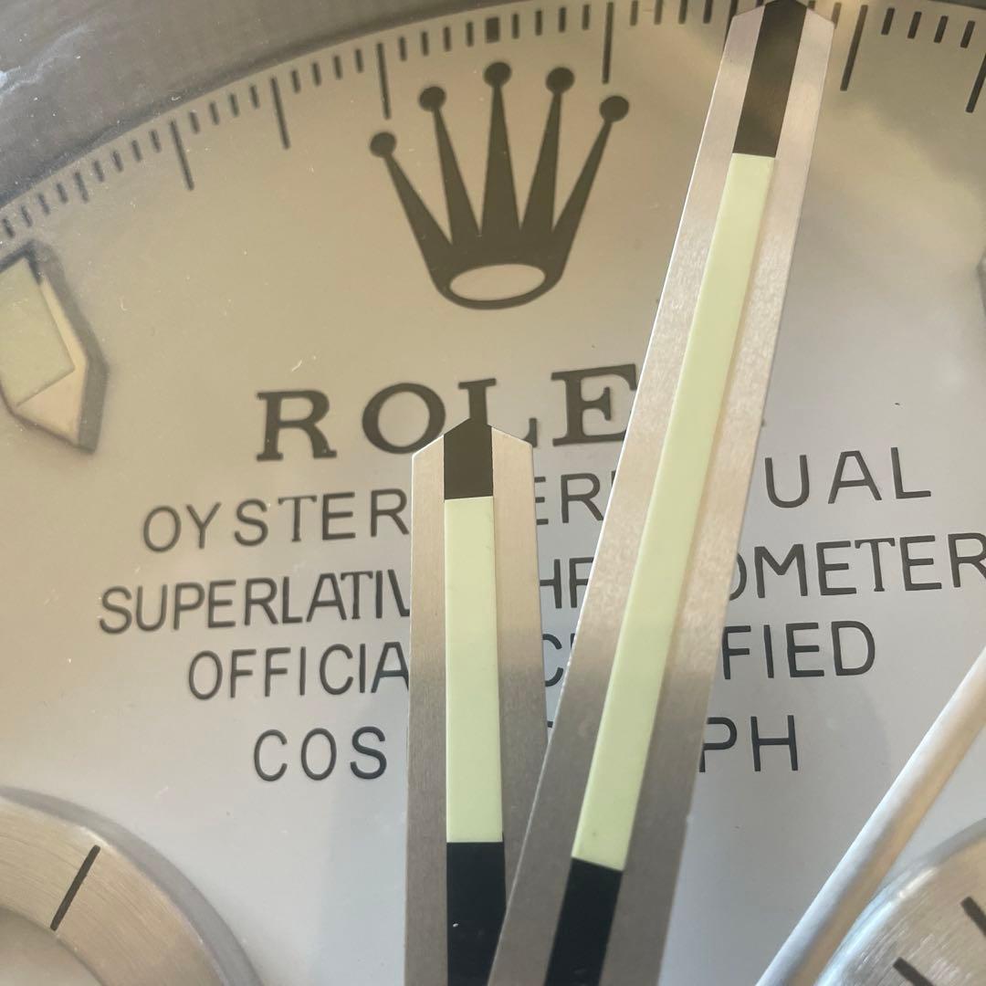 ROLEX DAYTONA ロレックス デイトナ WH×BK 大型壁掛け時計