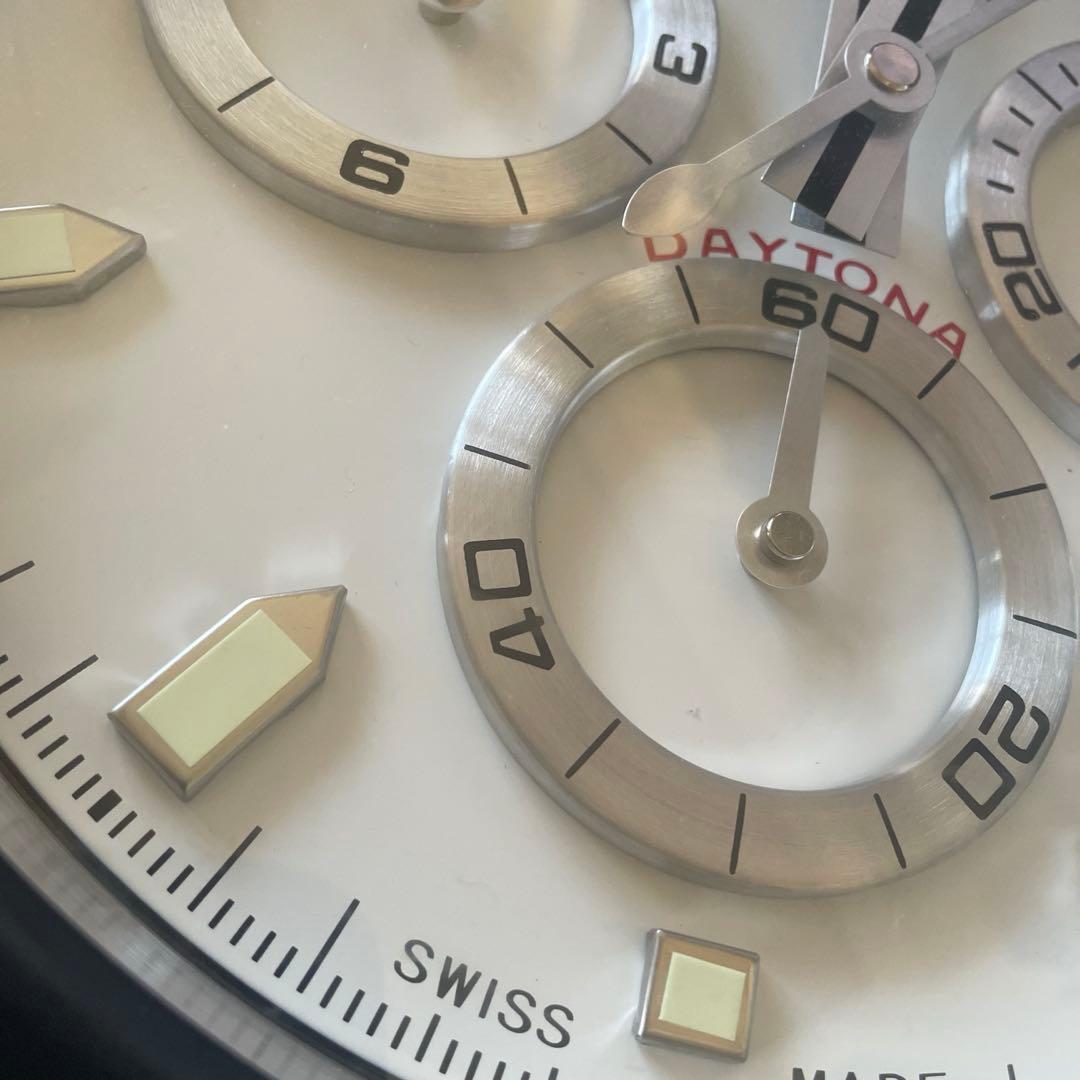 ROLEX DAYTONA ロレックス デイトナ WH×BK 大型壁掛け時計
