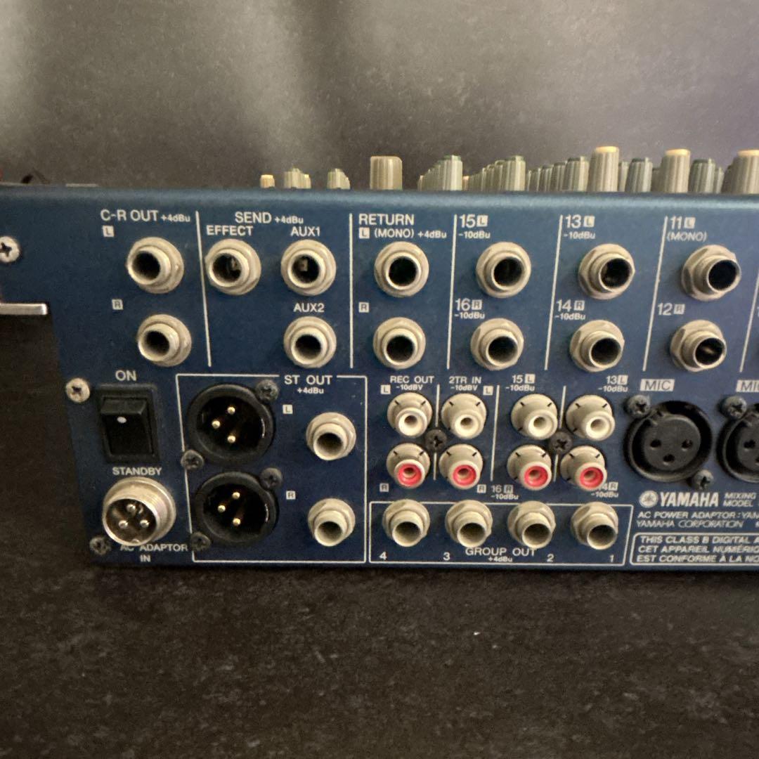 【美品】YAMAHA MG16/6FX アナログミキサー ミキシングコンソール