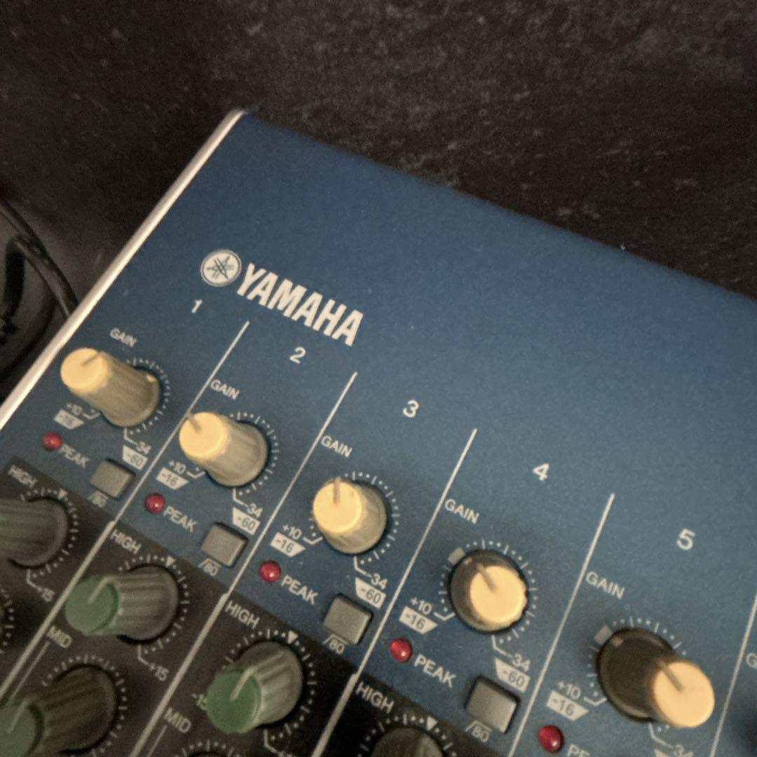 【美品】YAMAHA MG16/6FX アナログミキサー ミキシングコンソール