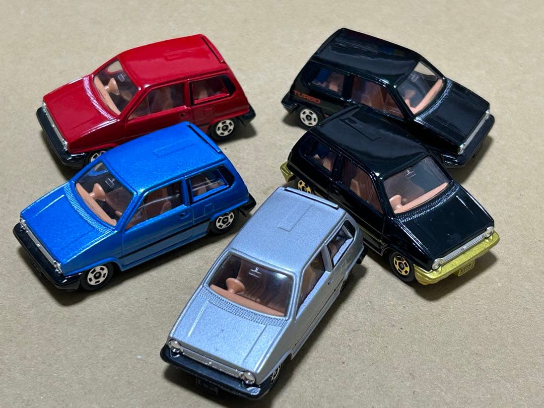 日本製 トミカ ホンダ シティ 5台セット