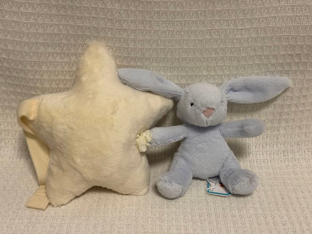  バシュフル バニー スター ミュージカル プル ぬいぐるみ