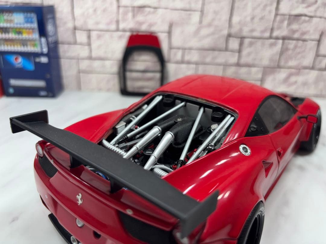 1/18ミニカー　フェラーリ458GT3 カスタム