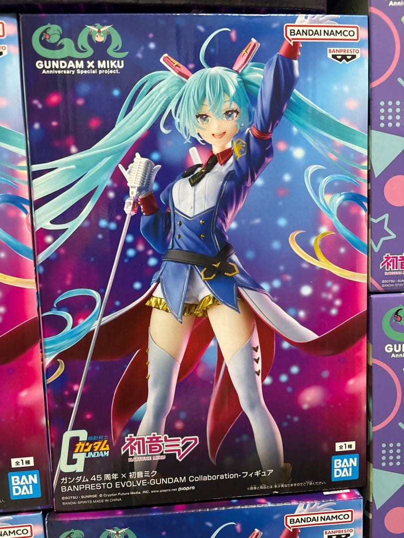ガンダム45周年×初音ミク　フィギュア　まとめ売り13体