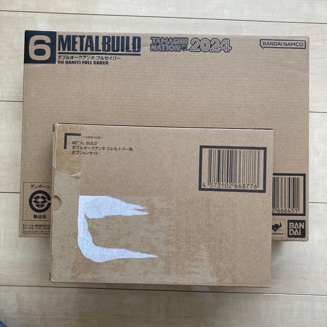 L BUILD ダブルオークアンタ フルセイバー＋オプションパーツ×１