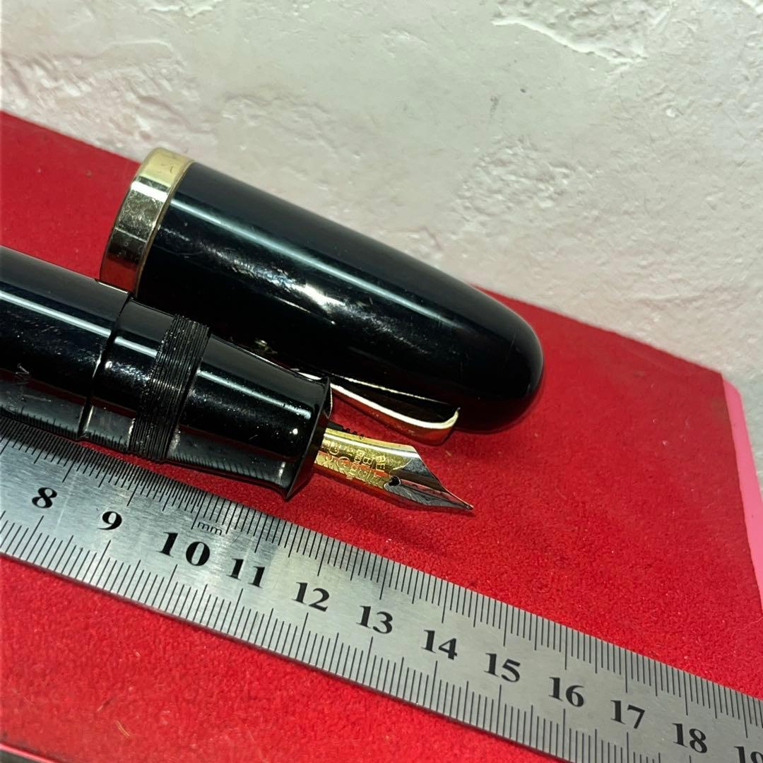 極太　万年筆　昭和初期　筆記可