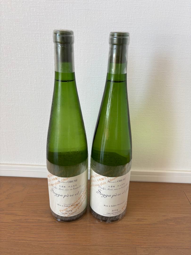 小布施ワイナリー　ソガペールエフィス 750ml リア サケ ナチュレル　2本