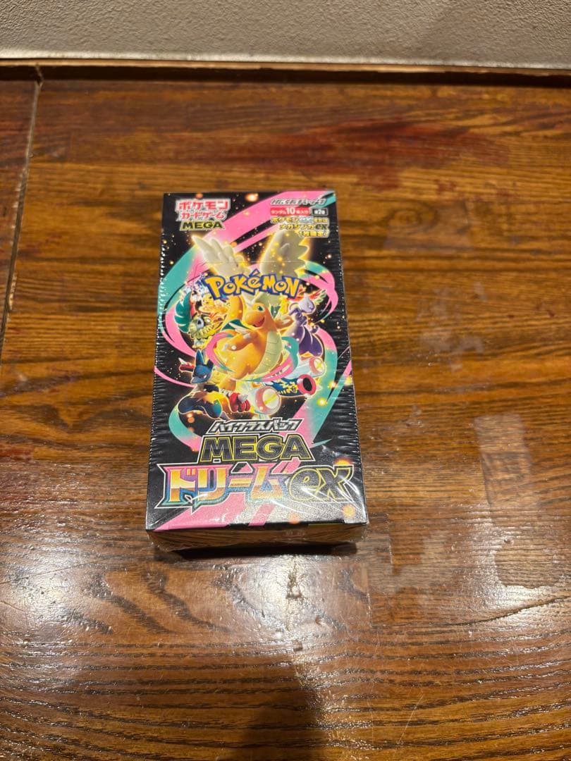 ポケモンカードゲーム メガドリームex 6BOXセット　シュリンク付き