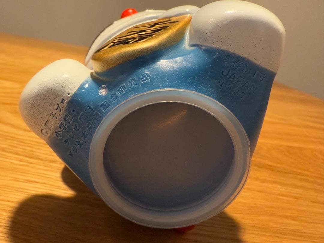 【500個限定 当選品】ドラえもん招きネコ貯金箱