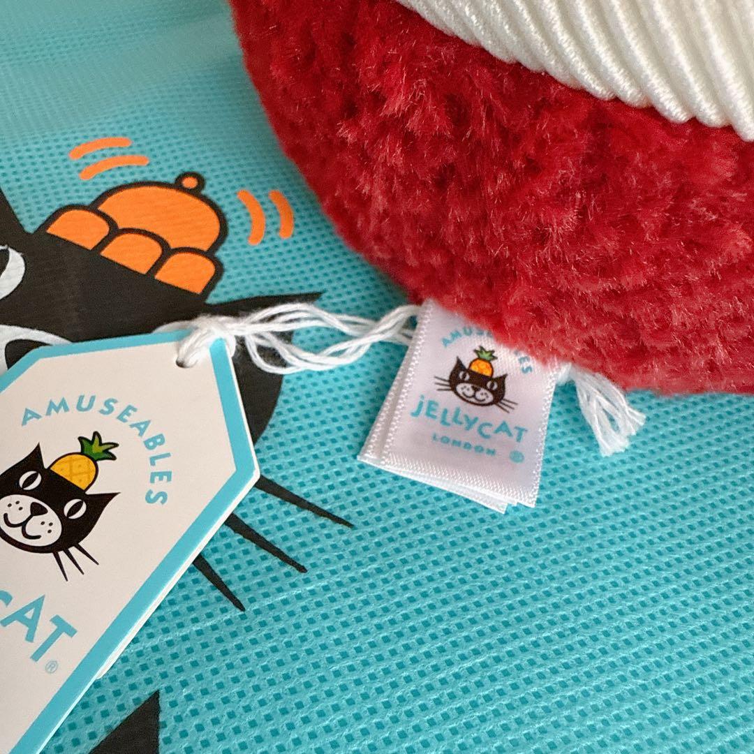  ジェリーキャット チェリー ケーキ ぬいぐるみ　デザート