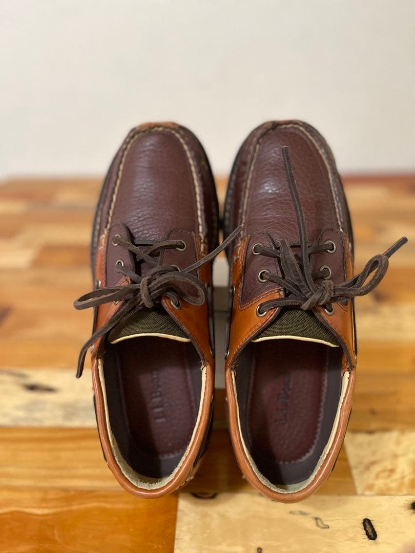 【廃盤】L.L.Bean アラガッシュハンドソーンオックスフォード（ほぼ未使用）