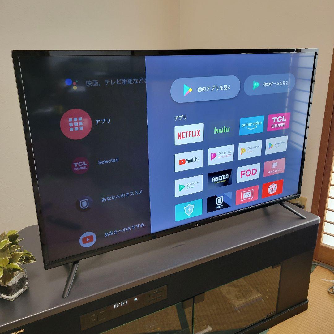 人気のAndroid TV■YouTube／Netflix★４０型液晶テレビ